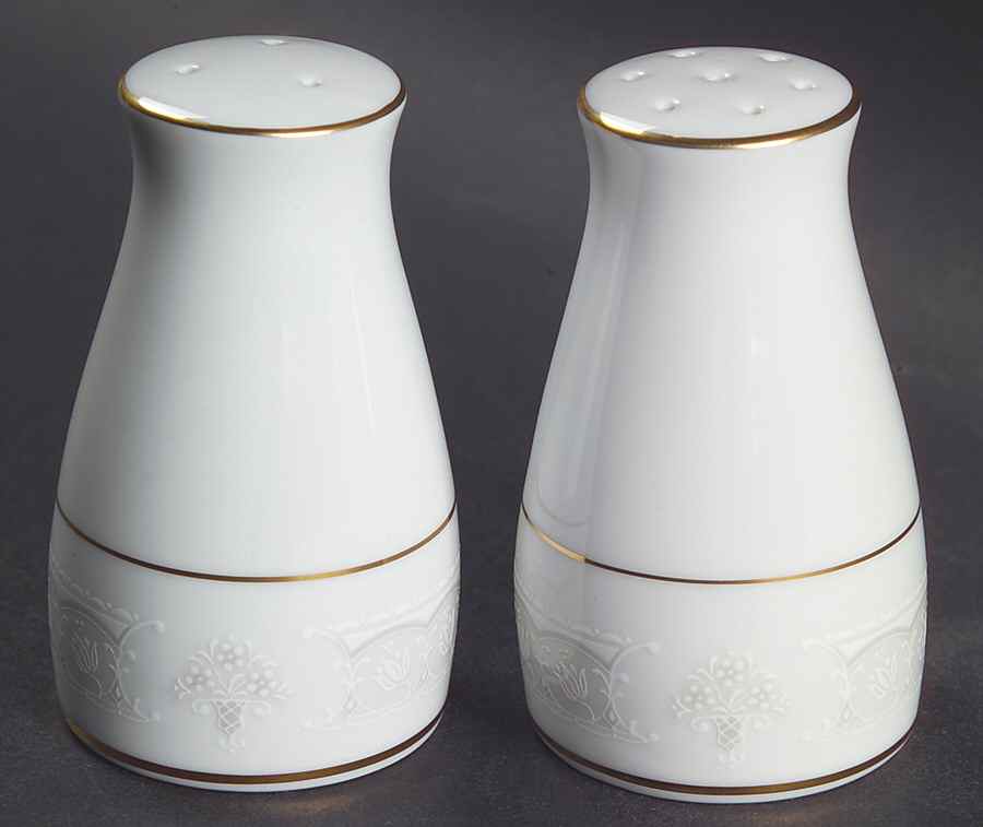Parisian Lace Salt & Pepper Set by Noritake-1