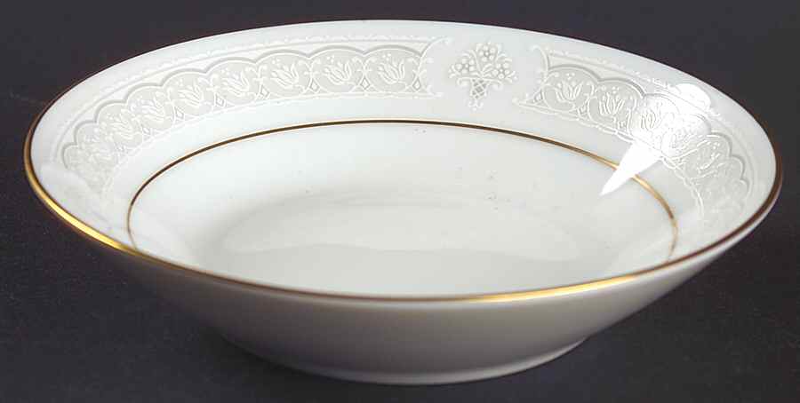 Parisian Lace Fruit/Dessert (Sauce) Bowl by Noritake-1