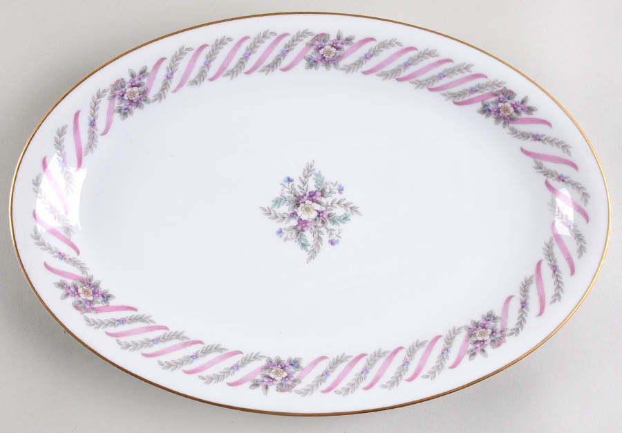 Pamela 12" Oval Serving Platter by Noritake-1