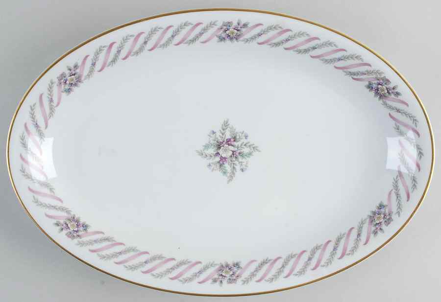 Pamela 14" Oval Serving Platter by Noritake-1