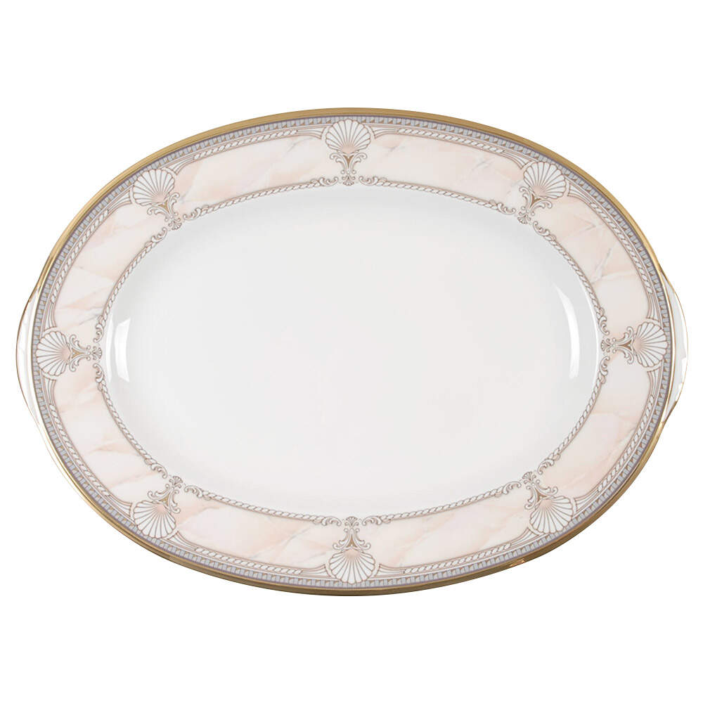 Pacific Majesty 14" Oval Serving Platter by Noritake-1