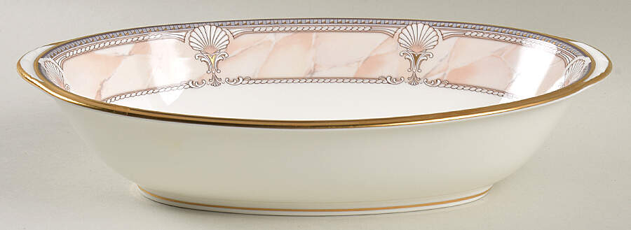 Pacific Majesty 10" Oval Vegetable Bowl by Noritake-1