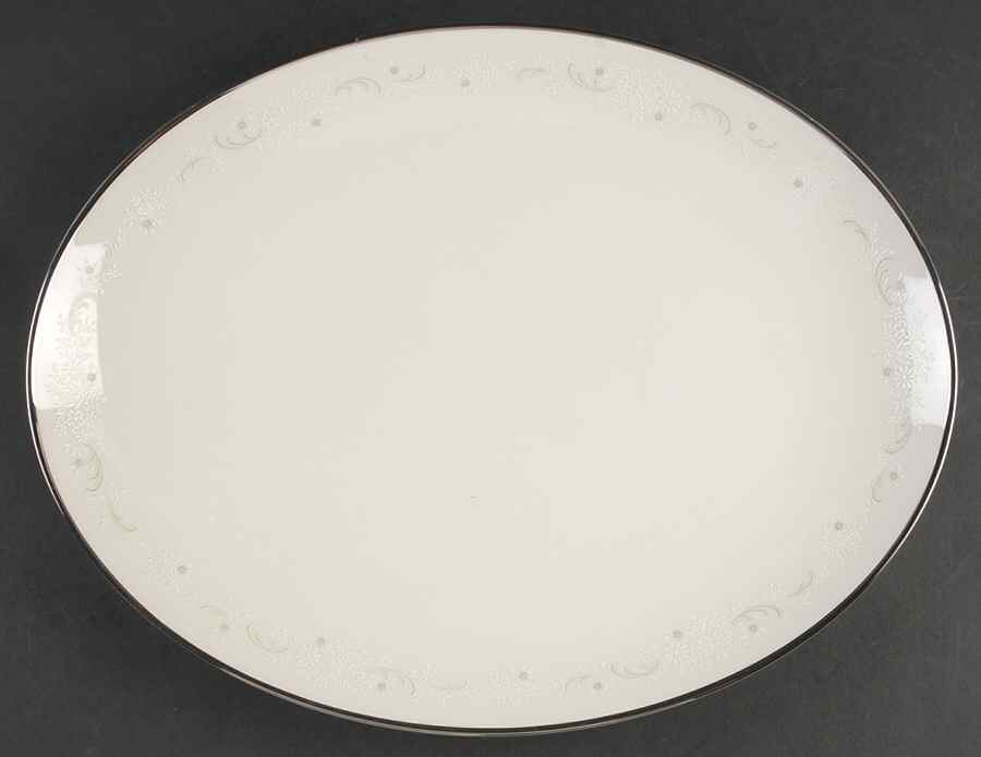 Pamela 15" Oval Serving Platter by Noritake-1