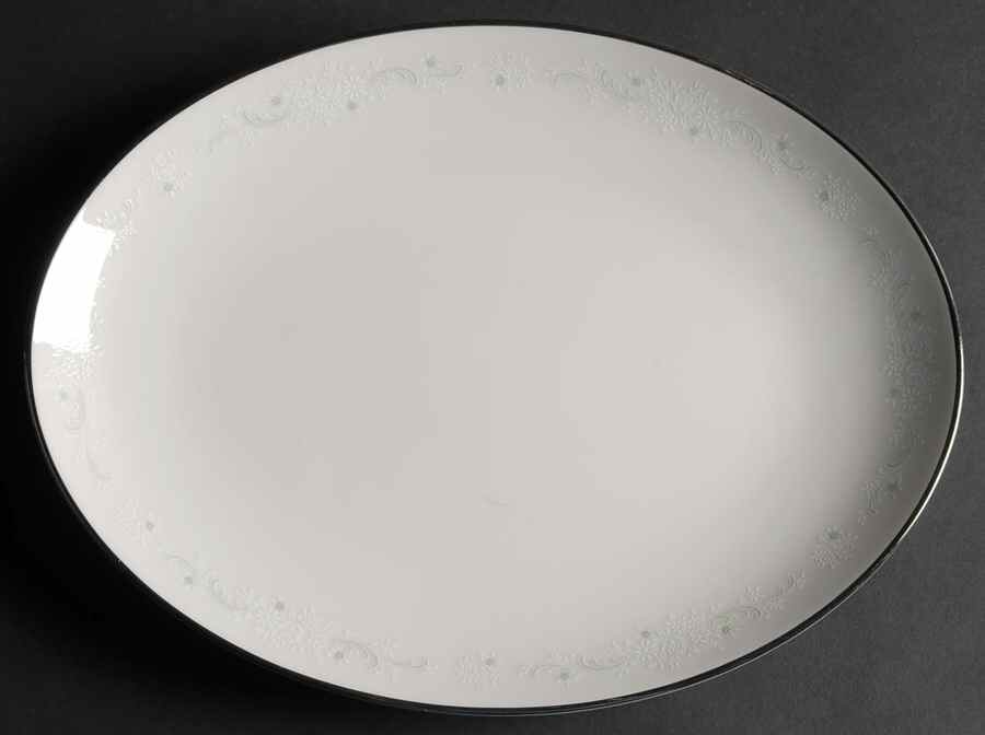 Pamela 12" Oval Serving Platter by Noritake-1