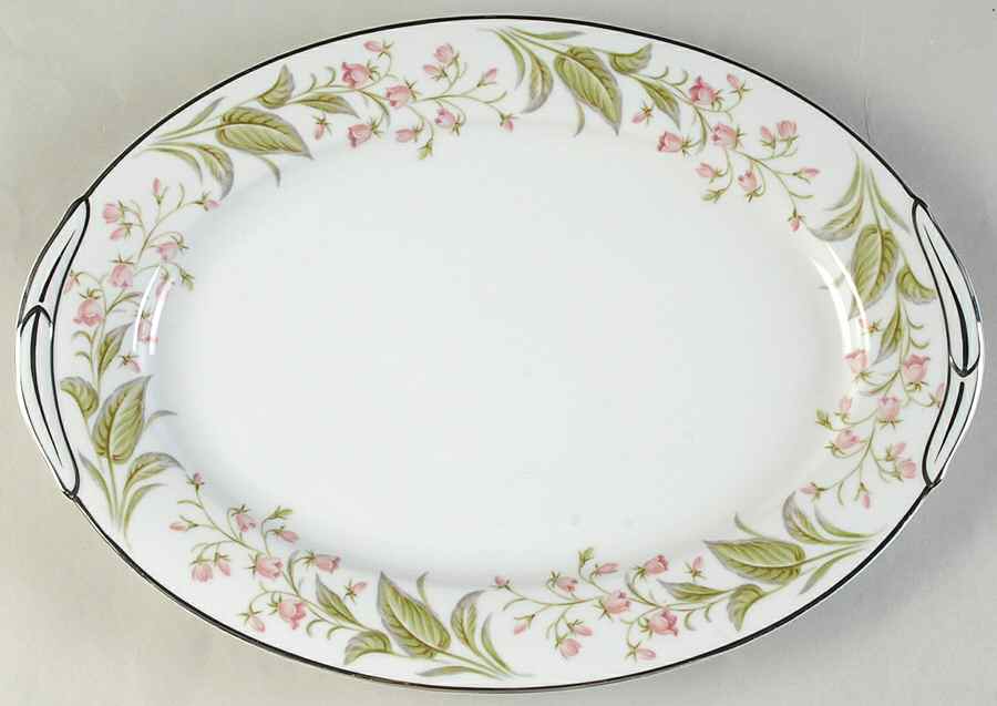 Pandora 13" Oval Serving Platter by Noritake-1