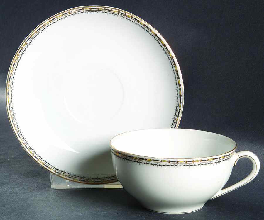 Pandora Flat Cup & Saucer Set by Noritake-1