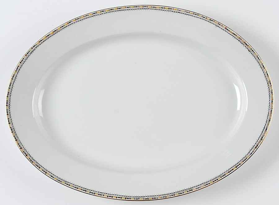 Pandora 13" Oval Serving Platter by Noritake-1