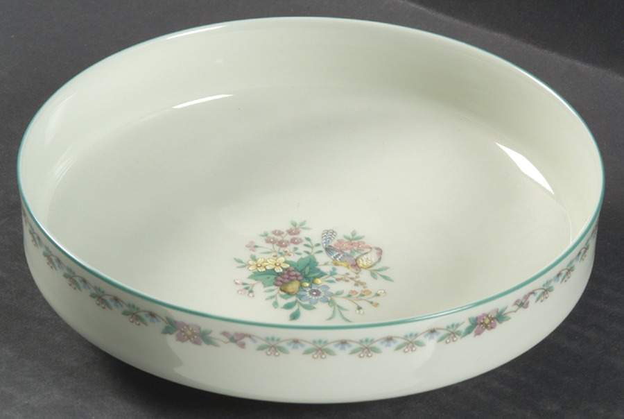 Paradise Green Coupe Soup Bowl by Noritake-1
