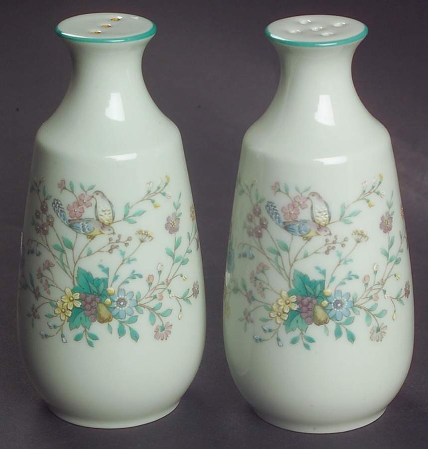 Paradise Green Salt & Pepper Set by Noritake-1