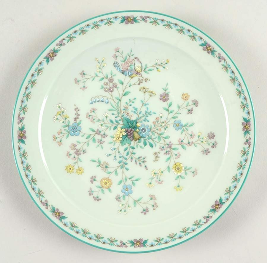 Paradise Green Salad Plate by Noritake-1