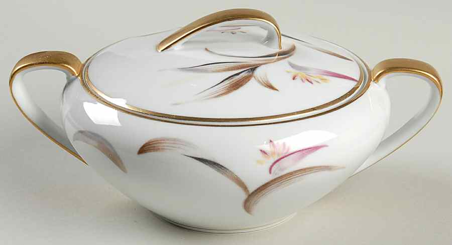 Paradise Sugar Bowl & Lid by Noritake-1