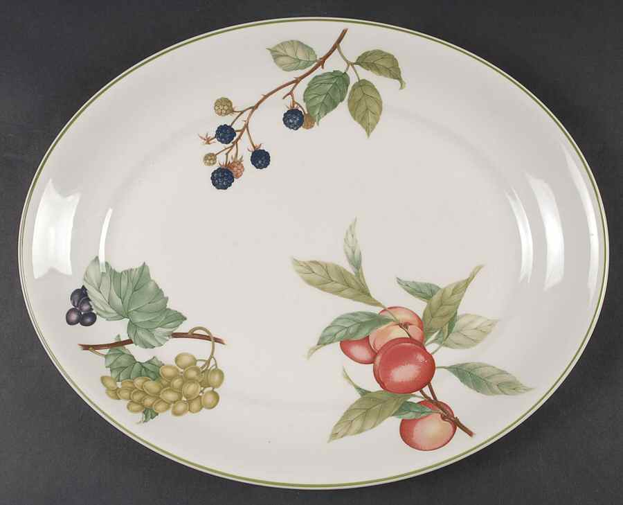 Paradise 13" Oval Serving Platter by Noritake-1