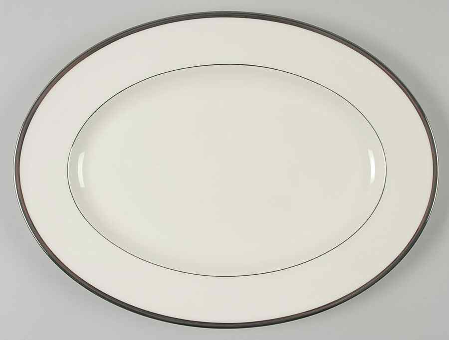 Paris 12" Oval Serving Platter by Noritake-1