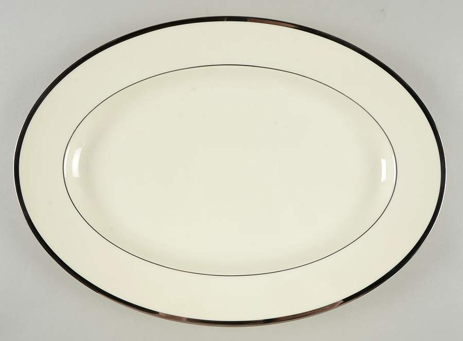 Paris 16" Oval Serving Platter by Noritake-1