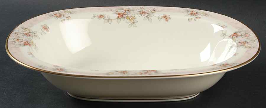 Parkhill 10" Oval Vegetable Bowl by Noritake-1