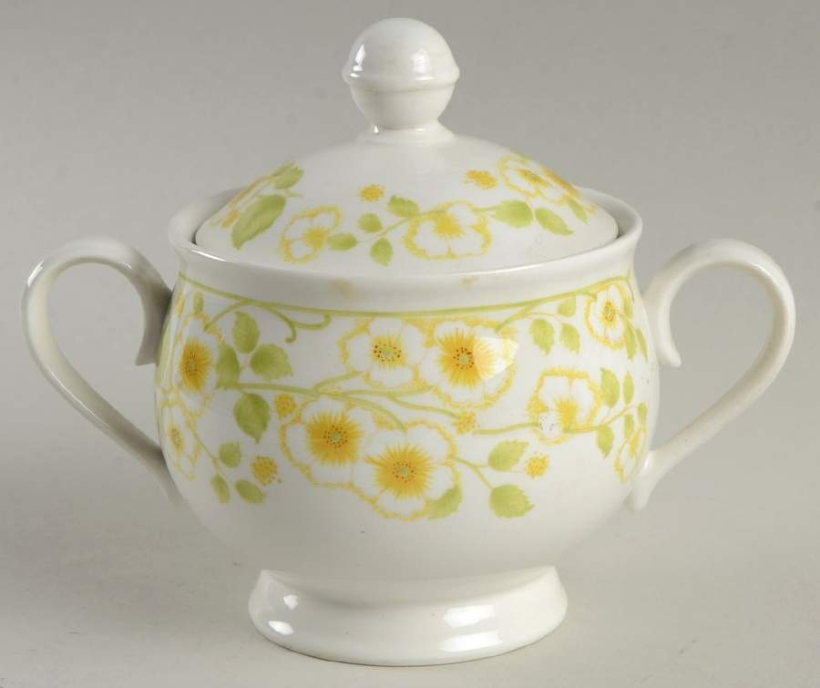 Parkside Sugar Bowl & Lid by Noritake-1
