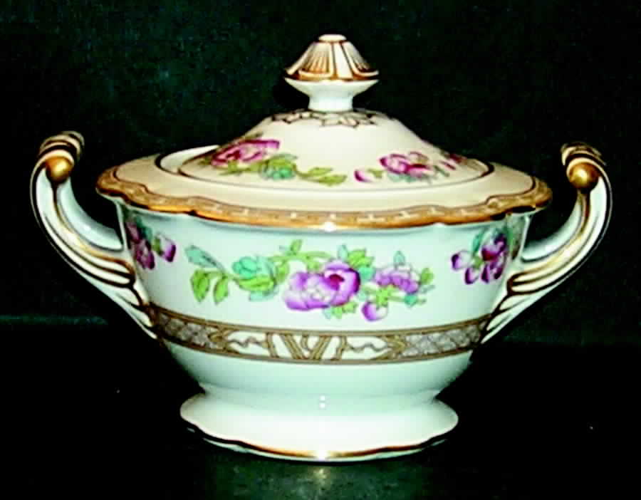 Parnell Sugar Bowl & Lid by Noritake-1