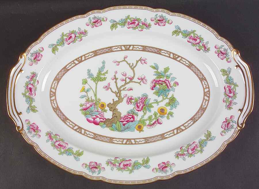 Parnell 16" Oval Serving Platter by Noritake-1