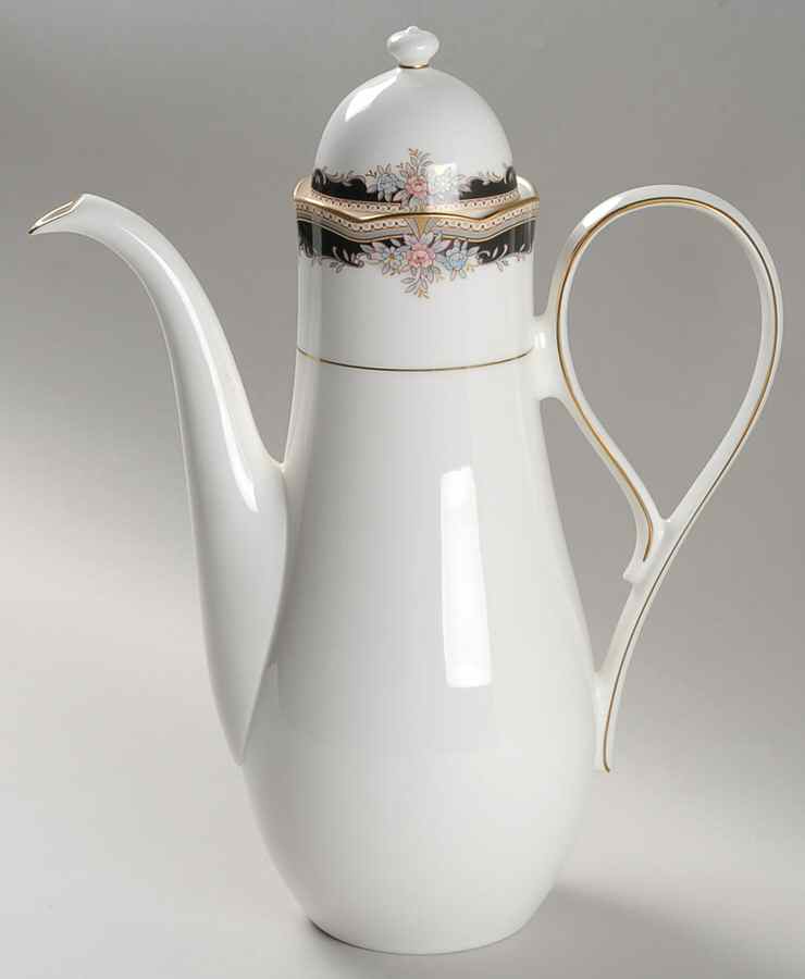 Palais Royal Coffee Pot & Lid by Noritake-1