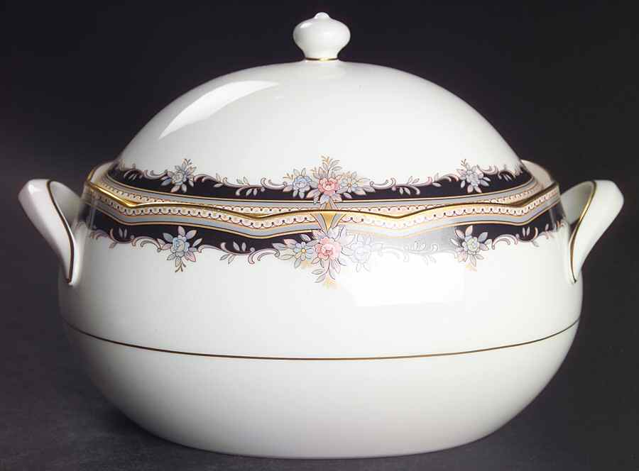 Palais Royal Oval Covered Vegetable by Noritake-1