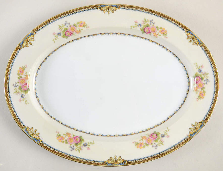 Pasadena 13" Oval Serving Platter by Noritake-1