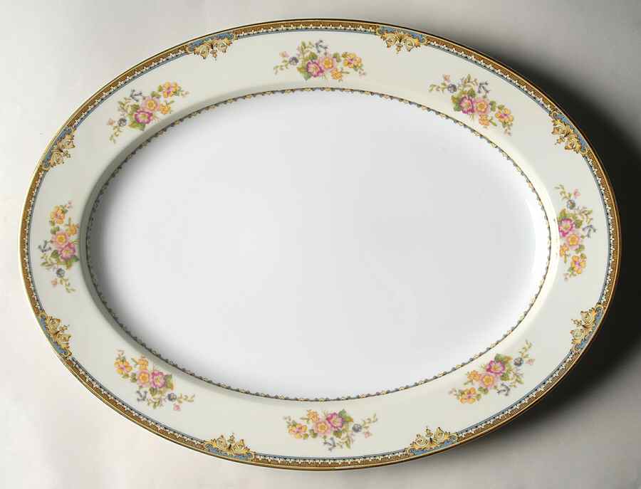 Pasadena 16" Oval Serving Platter by Noritake-1