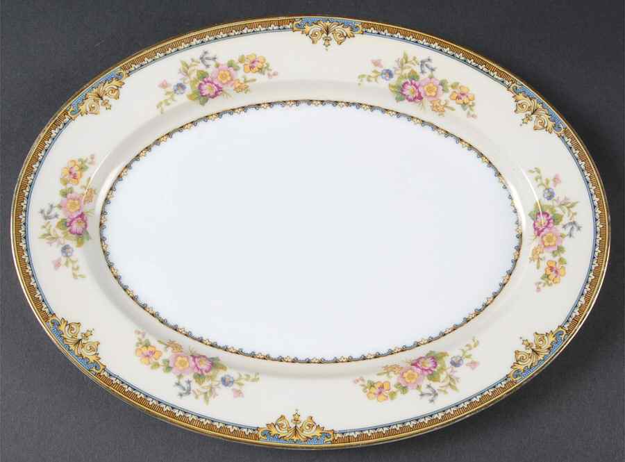 Pasadena 11" Oval Serving Platter by Noritake-1