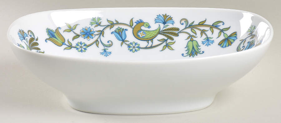 Pastoral 9" Oval Vegetable Bowl by Noritake-1