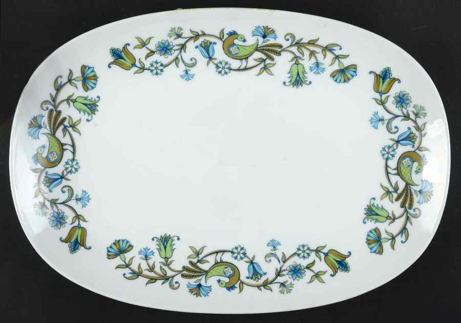 Pastoral 13" Oval Serving Platter by Noritake-1
