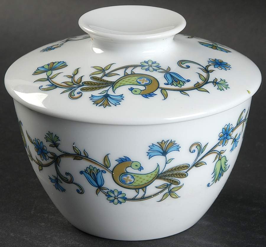 Pastoral Sugar Bowl & Lid by Noritake-1