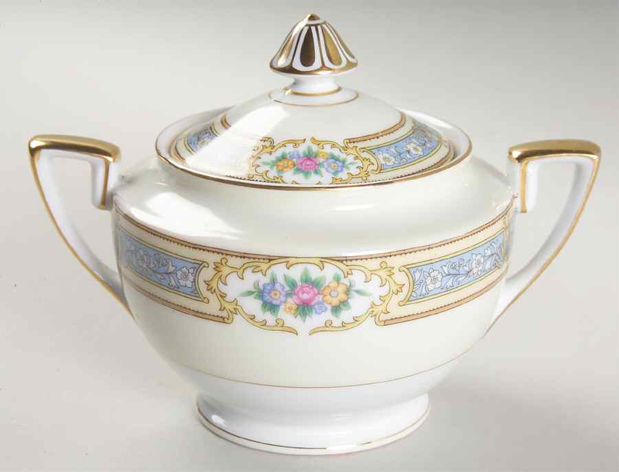 Pastelle Sugar Bowl & Lid by Noritake-1