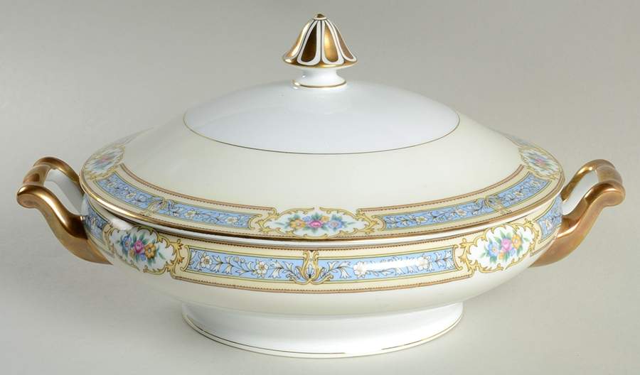 Pastelle Round Covered Vegetable by Noritake-1