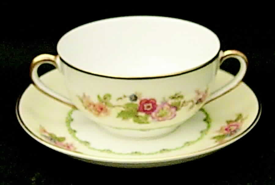 Pastura Flat Bouillon Cup & Saucer by Noritake-1