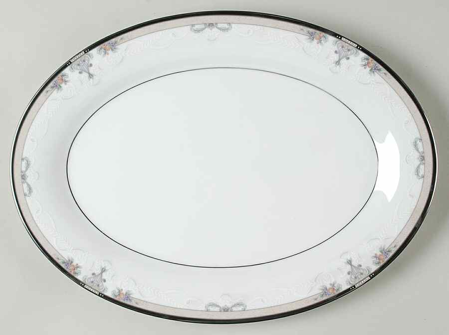 Park Suite 14" Oval Serving Platter by Noritake-1