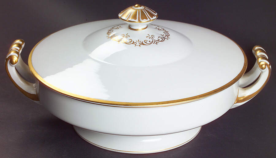 Patricia Round Covered Vegetable by Noritake-1