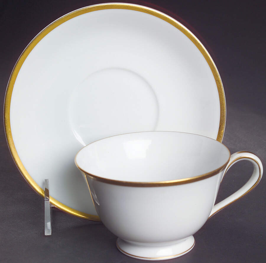 Patricia Footed Cup & Saucer Set by Noritake-1