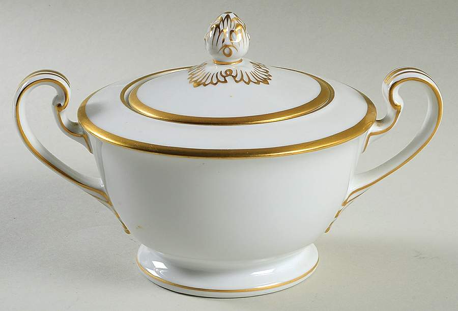 Patricia Sugar Bowl & Lid by Noritake-1