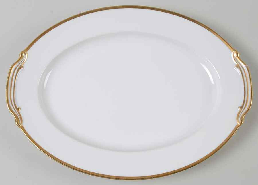 Patricia 11" Oval Serving Platter by Noritake-1