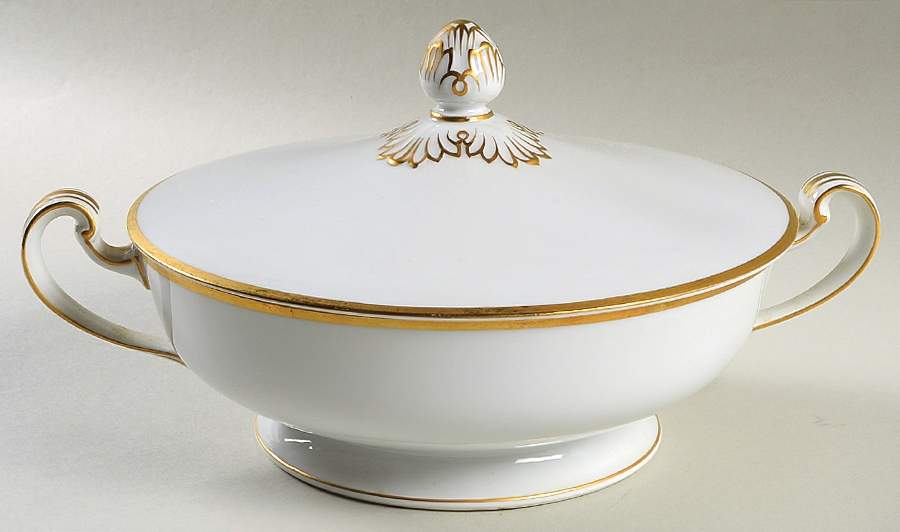 Patricia Round Covered Vegetable by Noritake-1