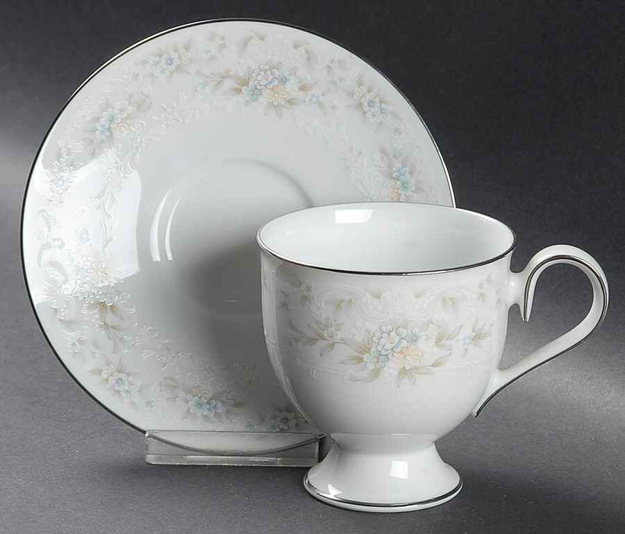 Patience Footed Cup & Saucer Set by Noritake-1