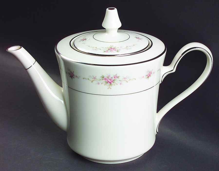 Patricia Teapot & Lid by Noritake-1