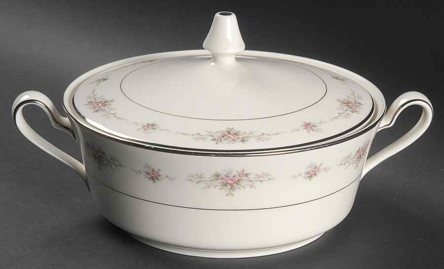 Patricia Round Covered Vegetable by Noritake-1