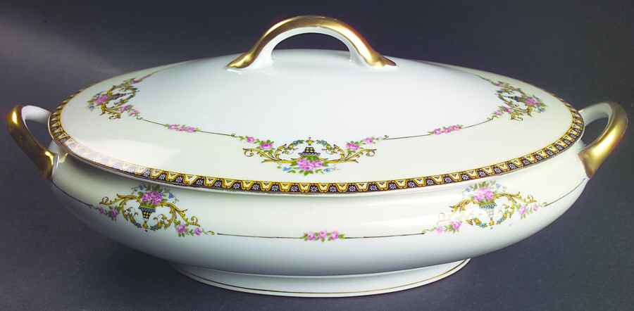 Patrician Oval Covered Vegetable by Noritake-1