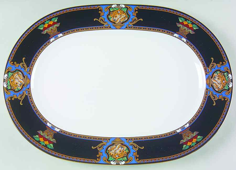 Paradise Tribute 16" Oval Serving Platter by Noritake-1