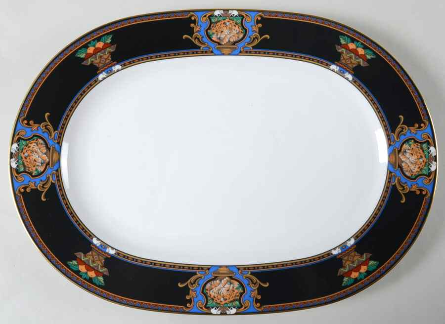 Paradise Tribute 14" Oval Serving Platter by Noritake-1