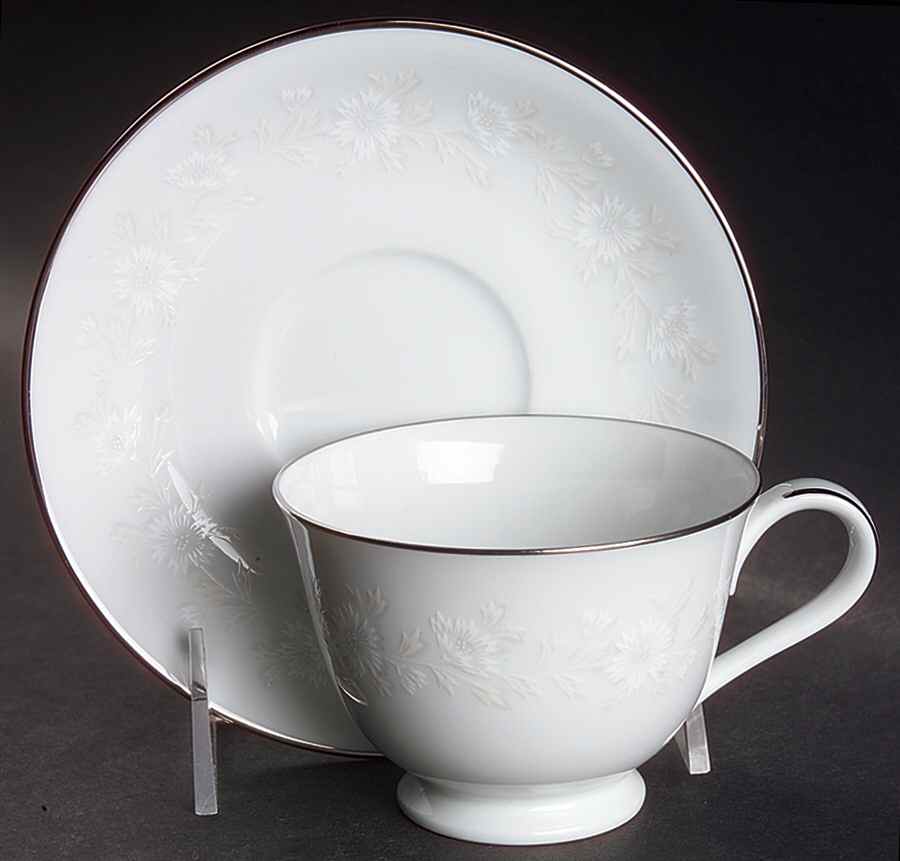 Patrice Footed Cup & Saucer Set by Noritake-1
