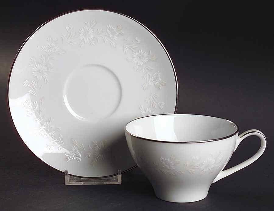 Patrice Flat Cup & Saucer Set by Noritake-1
