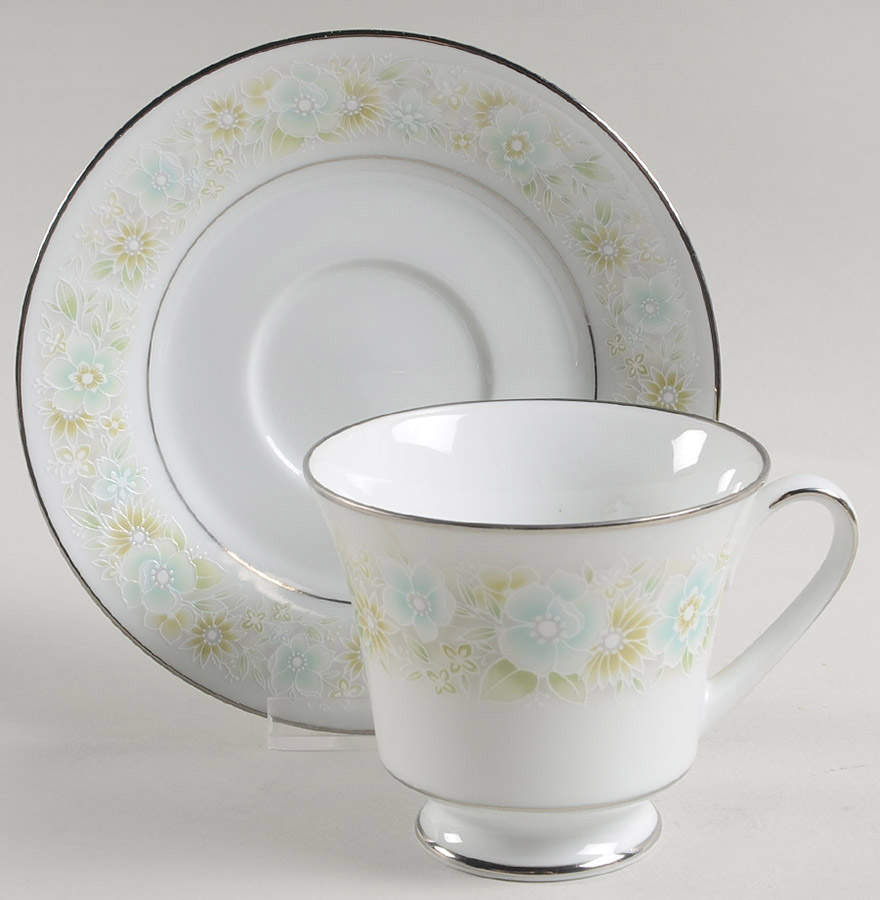Paula Footed Cup & Saucer Set by Noritake-1