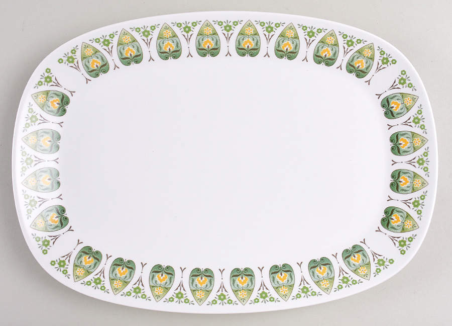 Palos Verde 13" Oval Serving Platter by Noritake-1