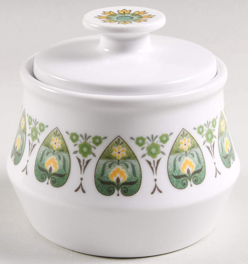Palos Verde Sugar Bowl & Lid by Noritake-1